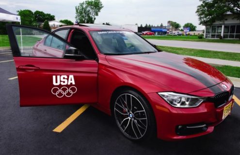 Former Gold Medal Olympian Supports ‘Drive for Team USA’ at Laurel BMW of Westmont