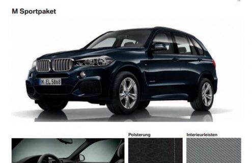 2014 BMW X5 M Sport, X5 M50d, and X5 Luxury Line