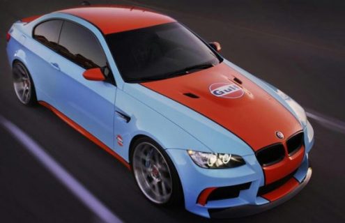 BMW Super Bild: Gulf Themed M3 Photo BMW Super Bild: Gulf Themed M3