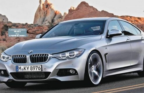 BMW 4 Series Gran Coupe Rendered