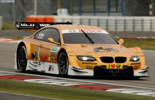 Alex Zanardi completes historic drive in golden BMW M3 DTM