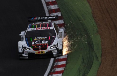 Podium at Brands Hatch for DTM champion Bruno Spengler