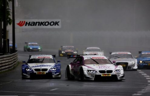 DTM 2012: BMW drivers Tomczyk and Spengler on the podium at the Norisring
