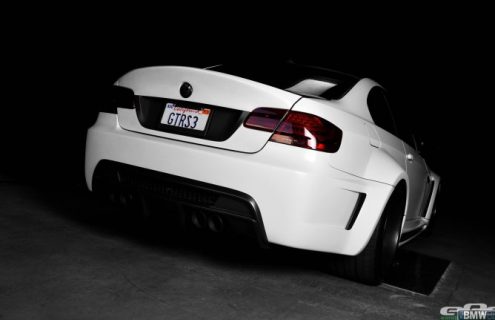 Matte White Widebody BMW M3 by EAS