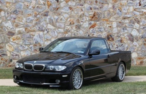 This Is Just Wrong: E46 BMW 330i Pickup Truck
