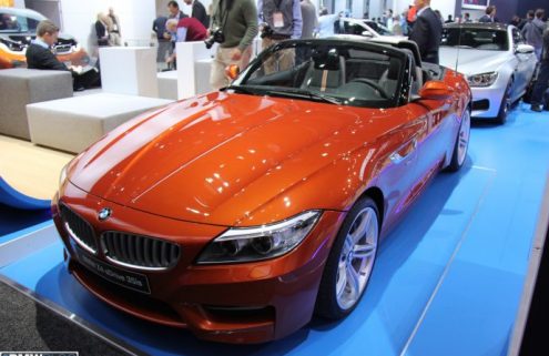 2013 NAIAS: BMW Z4 Facelift in Valencia Orange