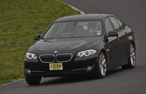 2011 BMW 5 Series back on the race track