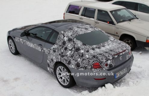 New spy photos: 2012 BMW 6 Series Coupe showing the Glass Panaromic Roof