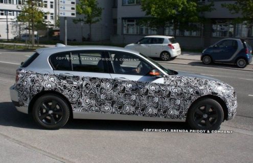 New Spy Video and Photos: BMW 1 Series F20