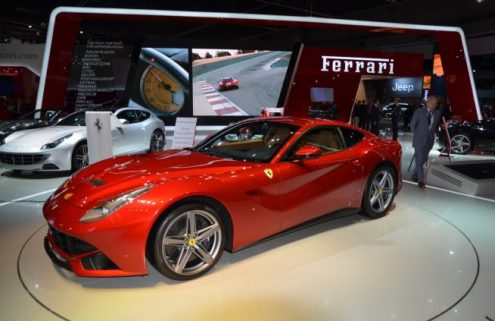 Ferrari at the 2012 Paris Motor Show