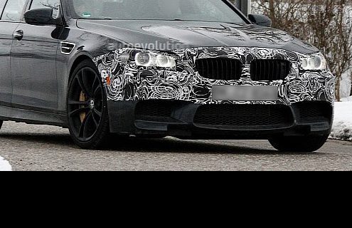 Spy Shots: 2014 BMW M5 Facelift