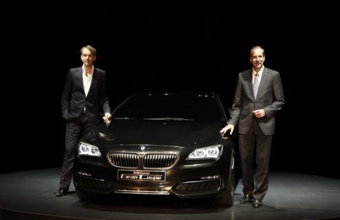 BMW Gran Coupe Concept in display at BMW Design Night