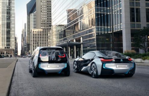 BMW i3 and i8: New Photos From Chicago