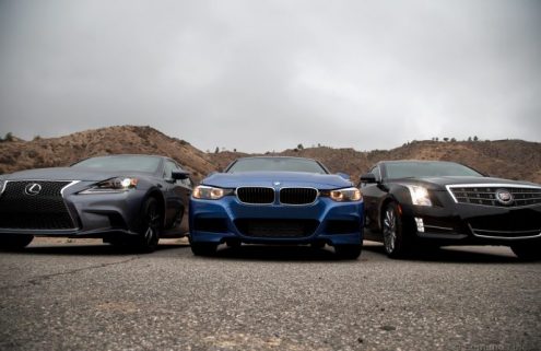 2013 BMW 328i M Sport vs. 2013 Cadillac ATS 2.0 Premium vs. 2014 Lexus IS 250 F Sport