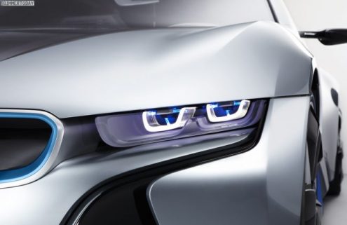 BMW develops laser light for the car