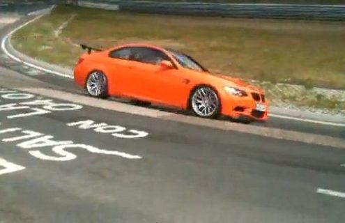 Video: BMW M3 GTS provides acoustic pleasure at Nurburgring