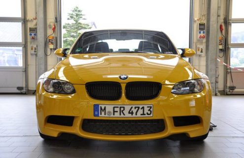 2011 M Festival: BMW M3 Sedan Individual in Speed ​​Yellow