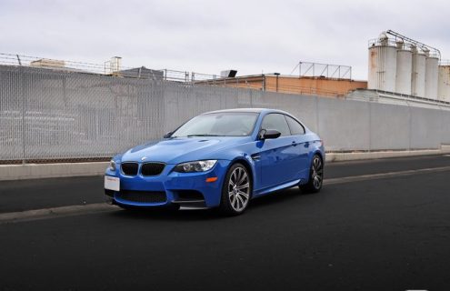 First Laguna Seca Blue BMW M3 E92 