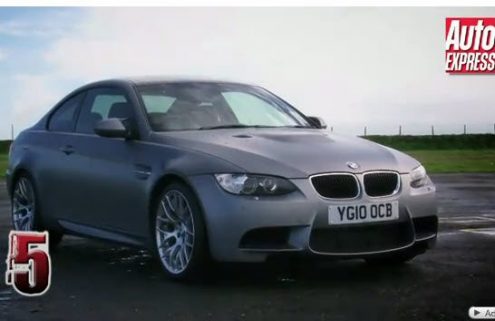BMW M3 Competition – 5th Place in Auto Express Performance Car of the Year 2010