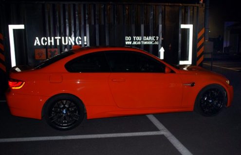 When the tiger roars. BMW M3 special edition for China.