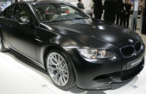 BMW M3 Competition in Frozen Black Matte Paint