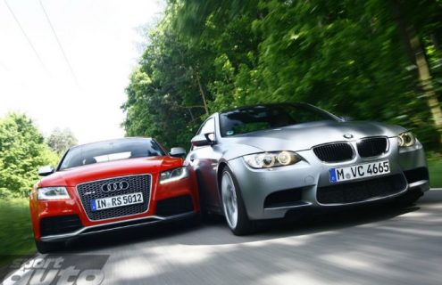 Sport Auto Comparison: 2010 BMW M3 Competition Package vs. Audi RS5