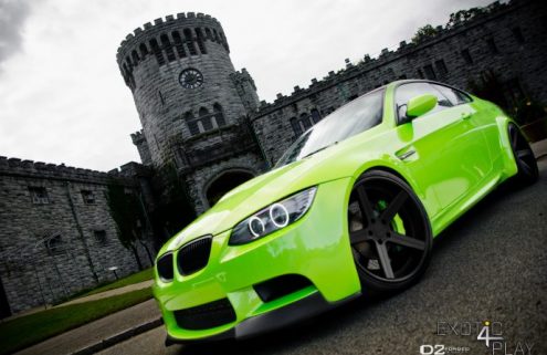 Photoshoot: “Mean Green” BMW M3 on D2FORGED CV2