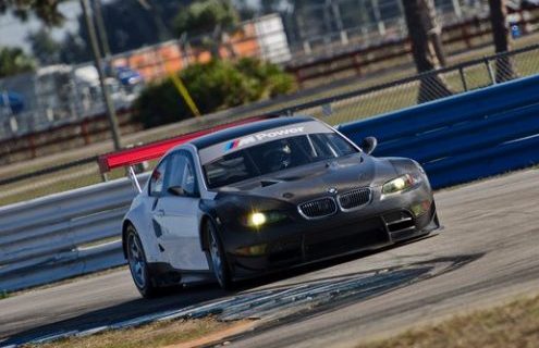 Spotted: ALMS M3 GT in Bare Carbon Fiber