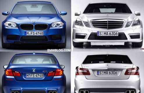 Comparison: 2012 BMW M5 vs. 2012 Mercedes-Benz E63 AMG