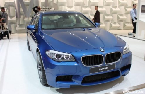 IAA 2011: The New BMW M5 Presented to the Public
