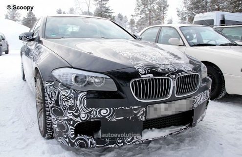 2012 BMW M5 getting close to its official unveiling