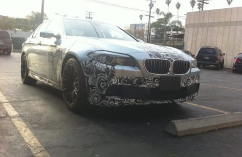 Spy Photos: 2012 BMW M5 spotted again in California