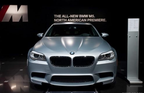 2011 LA Auto Show: BMW M5 in Frozen Silver