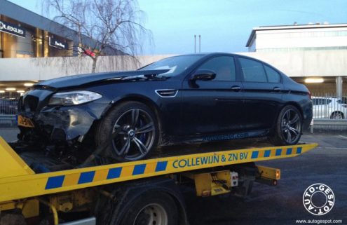 F10 BMW M5 Crash