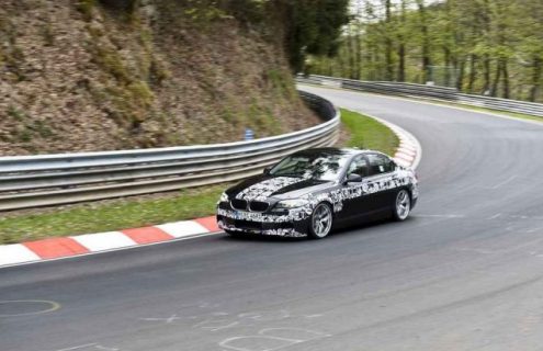 2012 BMW M5 F10 Twin-Turbo DCT on Nordschleife
