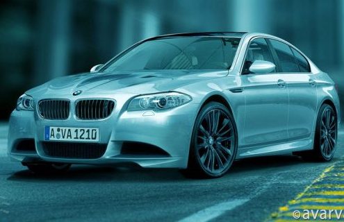 2012 BMW M5: New Rendering