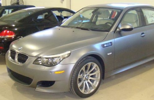 First Frozen Grey BMW M5 in the U.S.