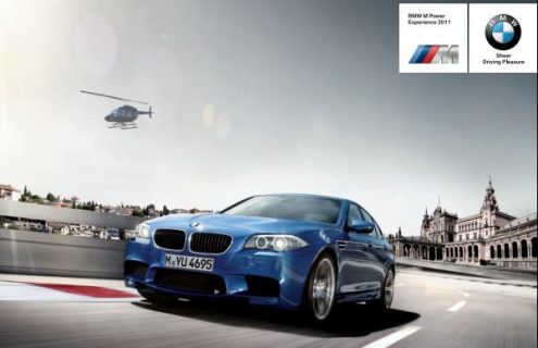 BMW M5 Power Experience 2011 in Spain