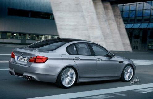 2012 BMW M5 rendered again