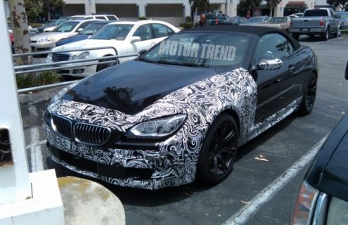 Spy Photos: New BMW M6 caught with M5 in California