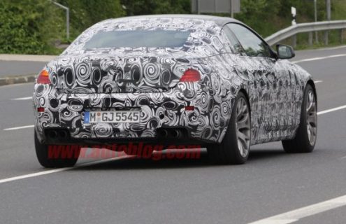 First Spy Photos: 2012 BMW M6