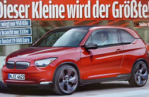 Rendering and New Information on BMW Megacity Vehicle