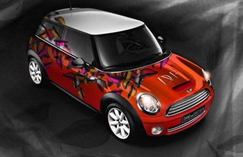 Francisco Costa for Calvin Klein, Diane von Furstenberg and Kenneth Cole create three exclusive designer MINI for Life Ball in Vienna