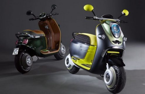 MINI celebrate first unveiling of MINI Scooter E at the Vinyl Factory