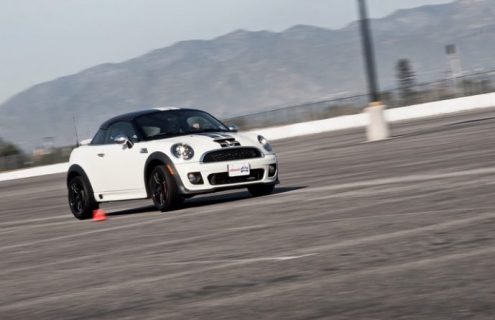 InsideLine: 2012 Mini Cooper Coupe John Cooper Works at the track