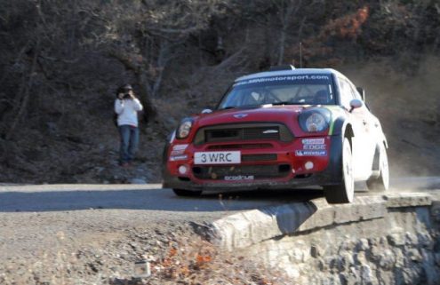 MINI Finishes 2nd at Monte Carlo Rally