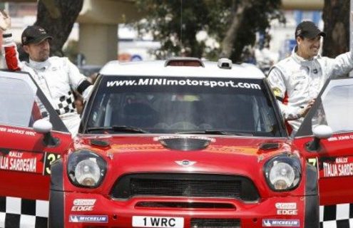 MINI WRC Team: 6th place at Rally Sardinia