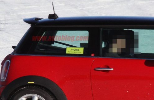First Spy Shot: MINI Hybrid - Cooperation with PSA? 