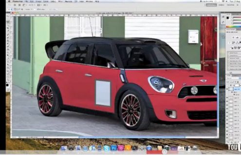Photoshop Tutorial: How to turn a MINI Countryman into MINI WRC