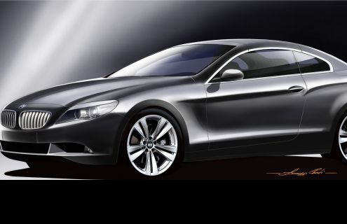 New rendering of next generation 2011 BMW 6 Series